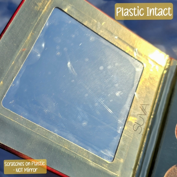 🟠 ☆ NWT ☆ SUVA Beauty "Saffron" Eyeshadow Palette Nuetral Red Gold Matte - Picture 4 of 7